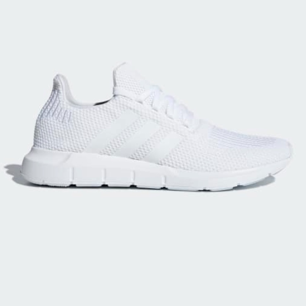 white adidas swift run
